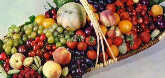میوه هایی که حاوی پتاسیم هستند