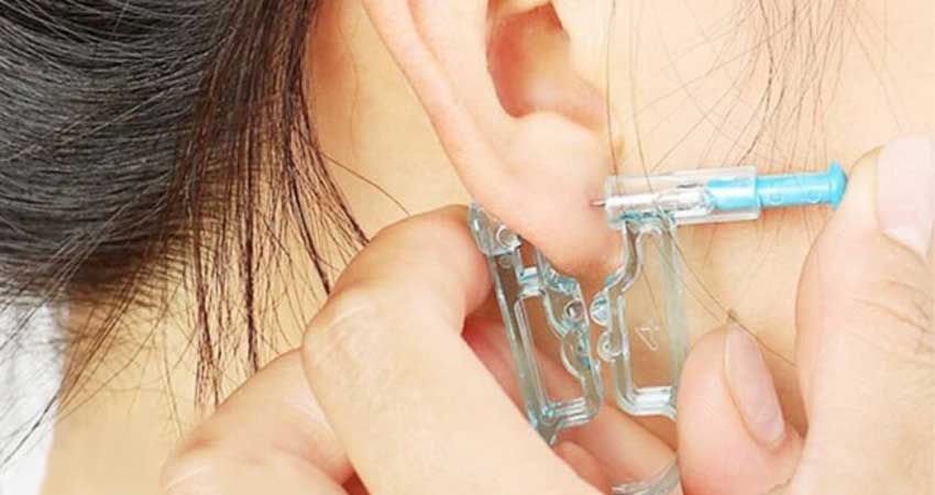 آنژیوکت برای پیرسینگ گوش - رنگ، انواع و سایز